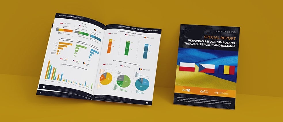 Report on refugees from Ukraine in Poland, Czechia and Romania